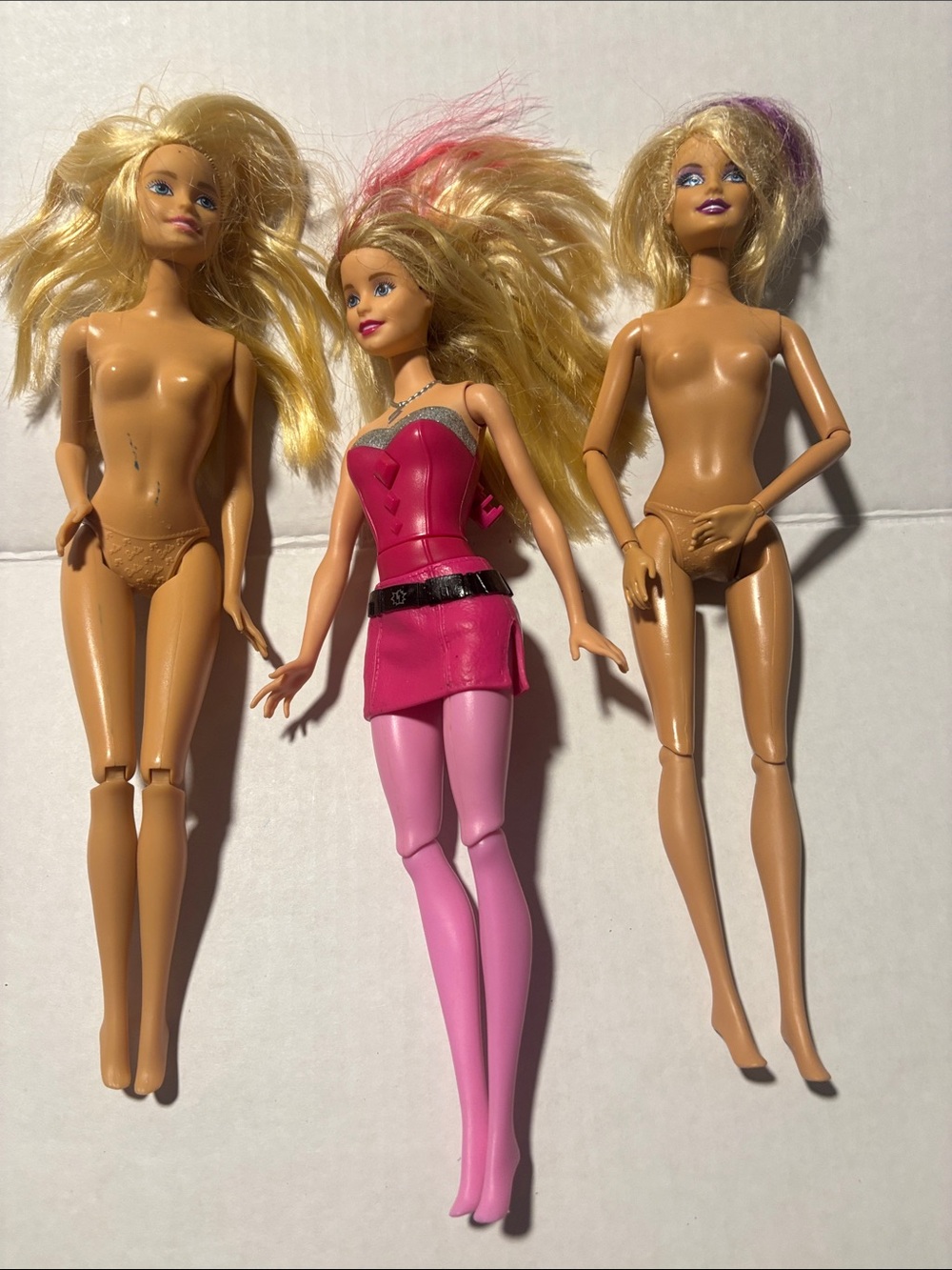 Barbie  articulated Dolls Lot